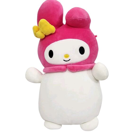 MY MELODY PLUSH 10" SANRIO HELLO KITTY SQUISHMELLOW JAPAN ANIME CARTOON DECOR - Picture 1 of 4
